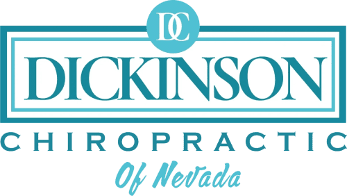 A picture of the dickinson chiropractic logo.